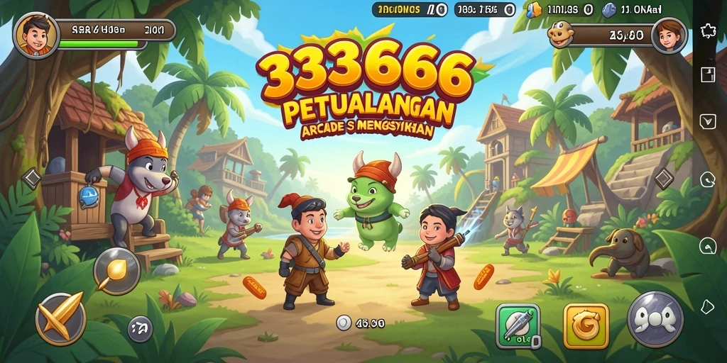 Screenshot menampilkan gameplay seru di 333666 dengan aksi cepat.
