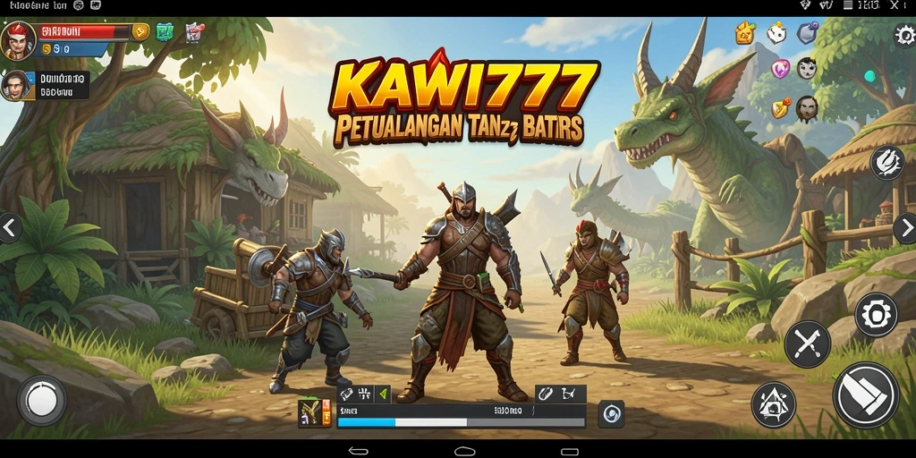 Gameplay menakjubkan di dunia terbuka KAWI777.