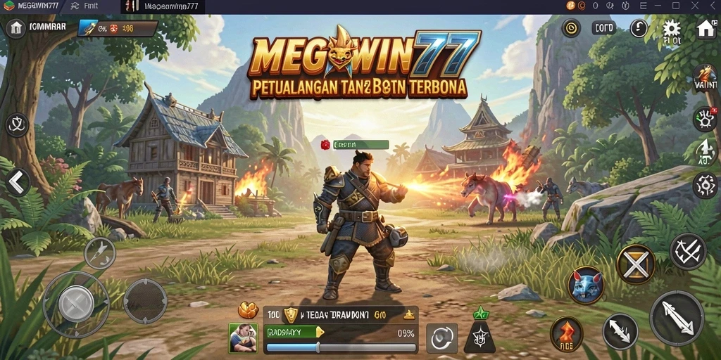 Gameplay mendebarkan di dunia terbuka MEGAWIN777.
