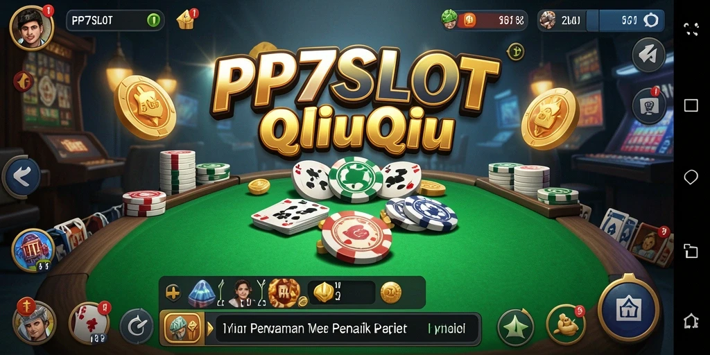Tampilan gameplay menarik dari PP7SLOT yang penuh aksi QiuQiu.